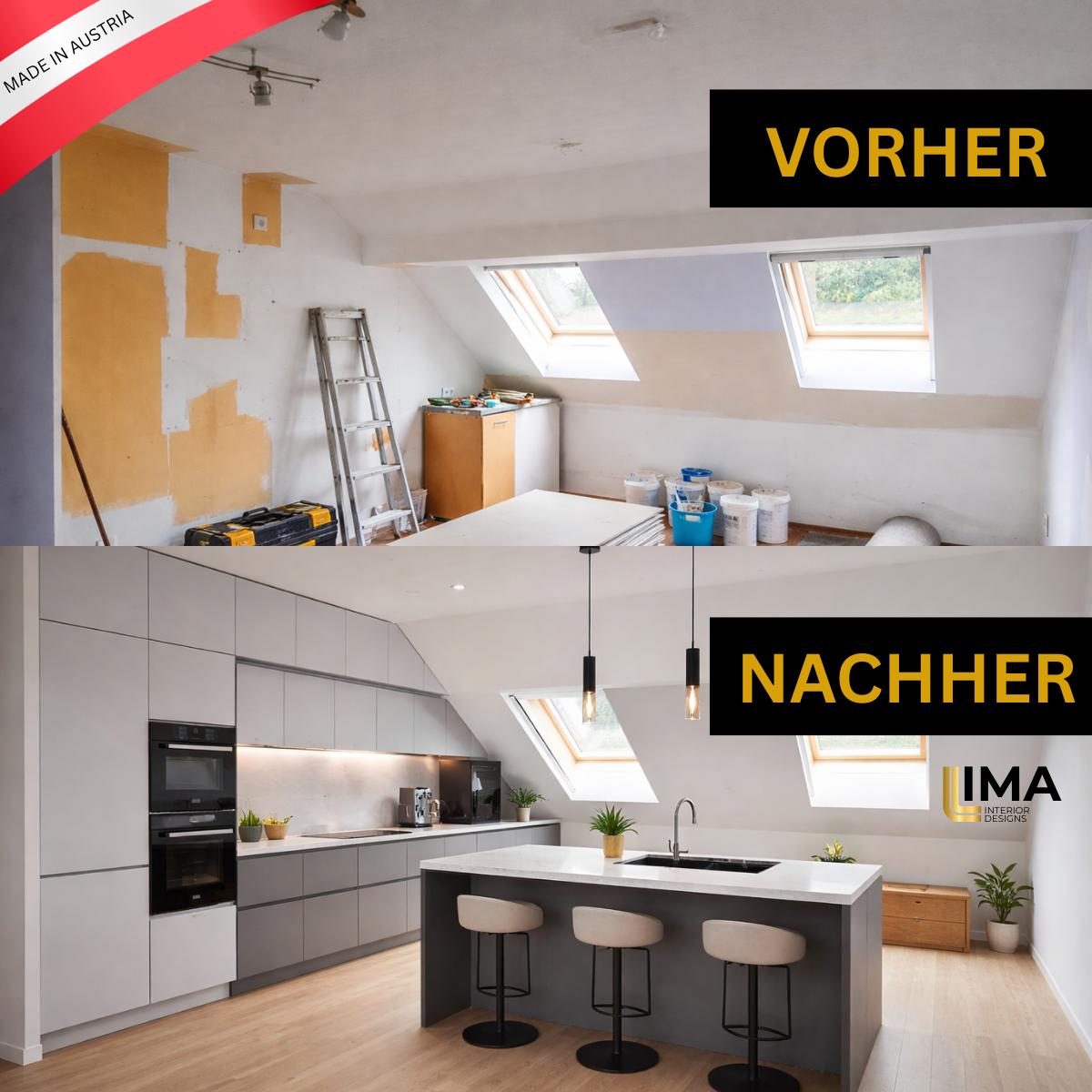 Room Makeover → moderner WOW-Raum