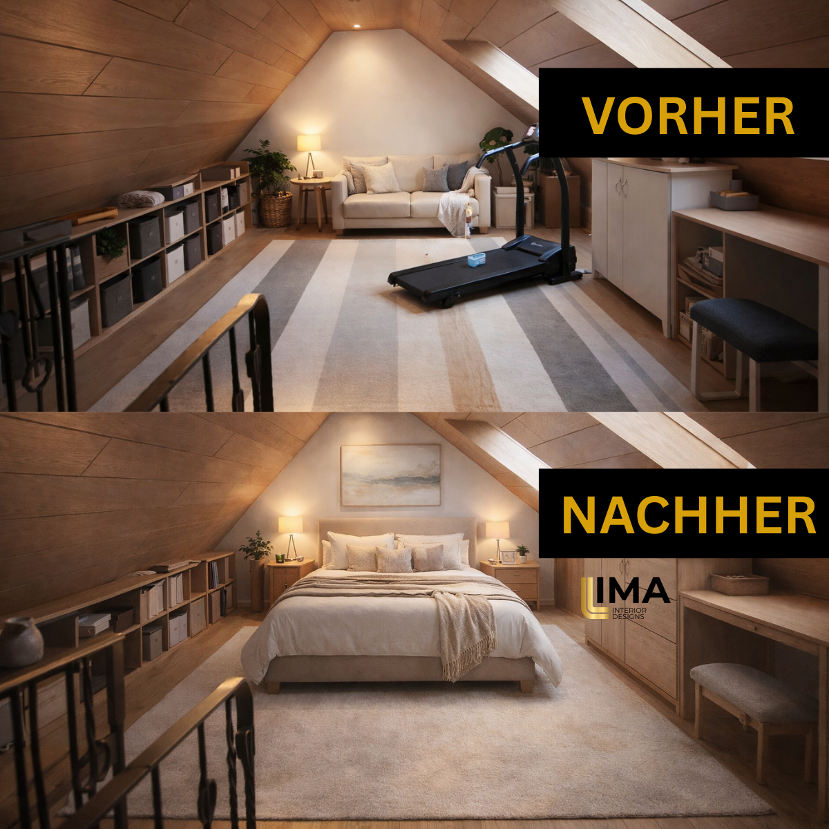 Room Makeover → moderner WOW-Raum